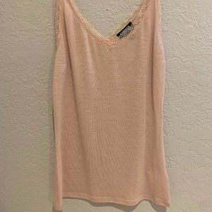 Express pink lacy cami